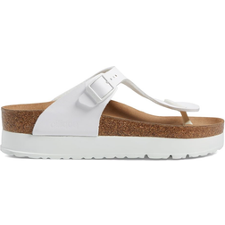 Birkenstock Papillio Gizeh Platform Sandal - White