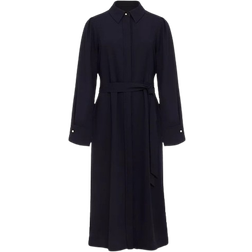 Hobbs Verity Shirt Dress - Navy