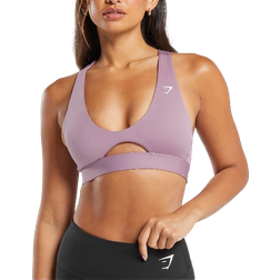 Gymshark Peek A Boo Sports Bra - Soft Purple