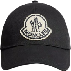 Moncler Gabardine Cap - Black