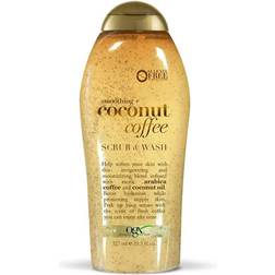 OGX Smoothing + Coconut Coffee Scrub & Wash 577ml