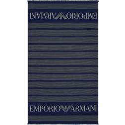 Emporio Armani Sea Clothing Towel Blue