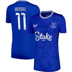 Castore Everton WSL Home Pro Shirt 2024-25 Womens with Bissell 11 Printing