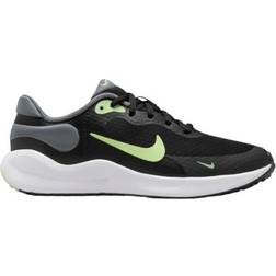 Nike Revolution 7 GS - Black/Smoke Grey/White/Barely Volt