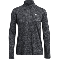 Under Armour Women's Tech Twist ½ Zip - Black/White