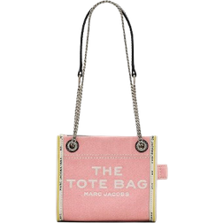 Marc Jacobs The Denim Chain Crossbody Tote Bag - Ribbon PInk