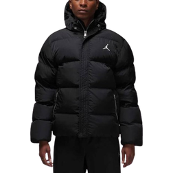 Nike Men's Jordan Essentials Puffer Jacket - Black/Sail