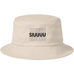 Famgem Cristiano Ronaldo Siu Bucket Hat - Light Pink