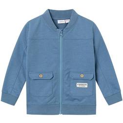 Name It Hajdar Sweat Cardigan - Provincial Blue (13230333)