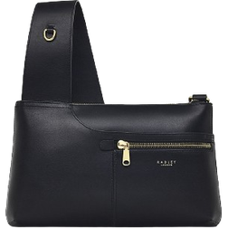 Radley London Pockets Icon Small Zip Top Cross Body - Black