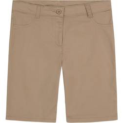 Nautica Big Girl's School Uniform Bermuda Shorts - Khaki