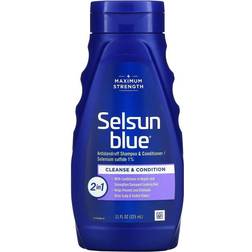 Selsun Blue Maximum Strength Cleanse & Condition Antidandruff Shampoo & Conditioner 325ml