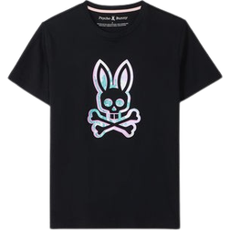 Psycho Bunny Mens Leonard Graphic Tee - Black