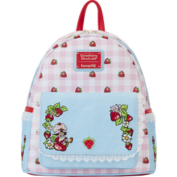 Loungefly Strawberry Shortcake Denim Pocket Mini Backpack - Pink