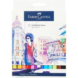 Faber-Castell Goldfaber Aqua Dual Marker Wallet of 12