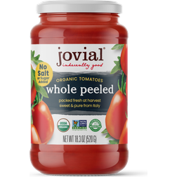 Jovial 100% Organic Italian Whole Peeled Tomatoes 1pack