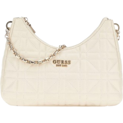 Guess Assia Quilted Shoulder Bag - Cream