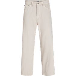 Jack & Jones Alex Original Mf 950 Baggy Fit Jeans - White/Moonbeam