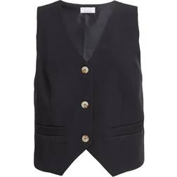 Quiz Tailored Waistcoat - Black