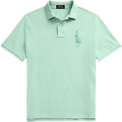 Ralph Lauren Classic Fit Big Pony Mesh Polo Shirt - Celadon