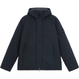 Stone Island Micro Twill Hooded Jacket - Black