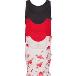 SKIMS Tank Top 3-Pack - Heart And Arrow Multi