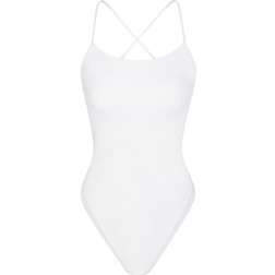 SKIMS Signature Swim Cami One Piece - Snow