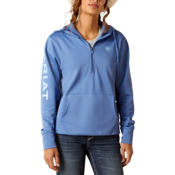 Ariat Tek 1/2 Zip Hoodie - Dutch Blue