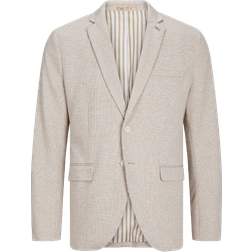 Jack & Jones Jprdenver Slim Fit Blazer - Beige/Summer Sand