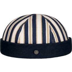 Lierys Stripes Docker Hat - Navy