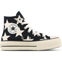 Converse Chuck Taylor All Star Lift Platform Stars W - Black/Natural Ivory/Egret