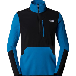 The North Face Men's Glacier Pro 1/4 Zip Fleece - Adriatic Blue/TNF Black