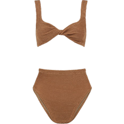 Hunza G Jamie Bikini - Metallic Cocoa