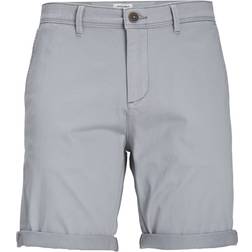 Jack & Jones Bowie Regular Fit Chino Shorts - Grey/Ultimate Grey