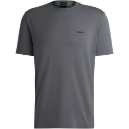 Hugo Boss Contrast Logo Regular Fit T-shirt - Grey