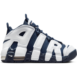 Nike Air Uptempo GS - White/Metallic Gold/University Red/Midnight Navy