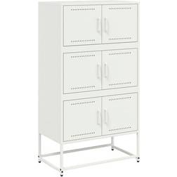 vidaXL 846493 White Sideboard 68.5x123.5cm