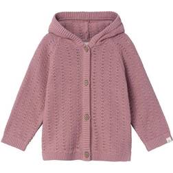 Lil'Atelier Daimo Knitted Cardigan - Nostalgia Rose (13222879)