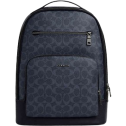 Coach Ethan Backpack In Signature Denim - Gunmetal/Denim/Midnight Navy