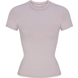 SKIMS Cotton Jersey T-shirt - Oyster