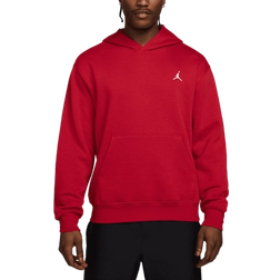 Nike Jordan Brooklyn Fleece Pullover Hoodie Unisex - Gym Red/White