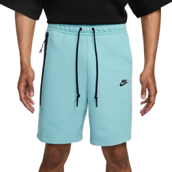 Nike Men's Sportswear Tech Fleece Shorts - Denim Turquoise/Black