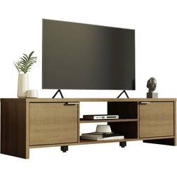 Madesa Modern & Contemporary Brown TV Bench 144.8x40.6cm