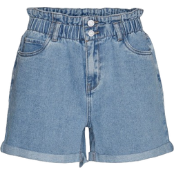 Vero Moda Lyra Shorts - Blue/Light Blue Denim