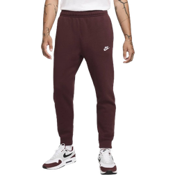 Nike Sportswear Club Fleece Joggers - Burgundy Crush/White