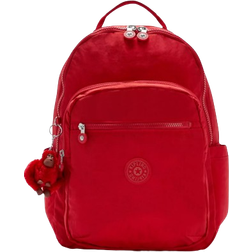 Kipling Seoul Large 15" Laptop Backpack - Cherry Tonal