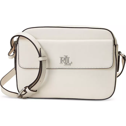 Ralph Lauren Leather Medium Marcy Camera Bag - White