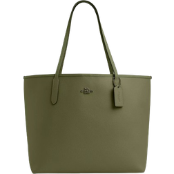 Coach City Tote Bag - Gunmetal/Military Green