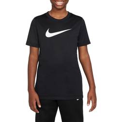 Nike Big Kid's Dri-FIT Legend T-shirt - Black/White (DX1123-010)