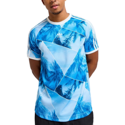 Adidas Originals Palm All Over Print T-shirt - Blue